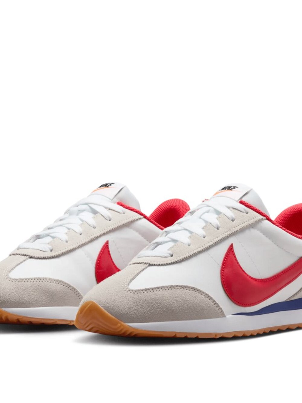 Nike Pacific Running Sneakers White Deep Royal Light Crimson Mens Size 12 W 13.5